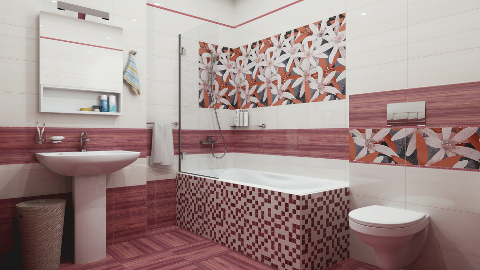 Страйпс бордо плитка напольная 12-01-47-270 30х30