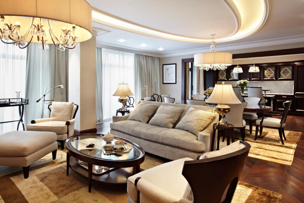 Кессонные потолки Неоклассика