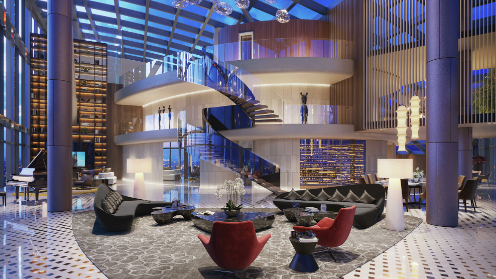 Башня Федерация Восток пентхаус