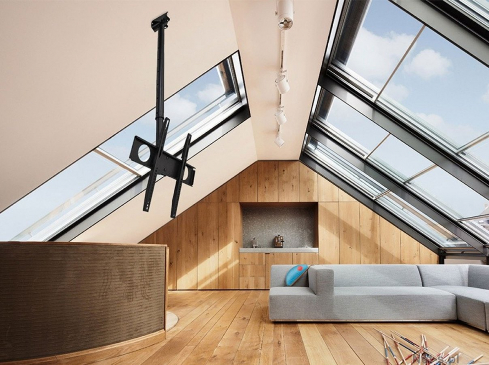 Расстановка мебели на мансарде