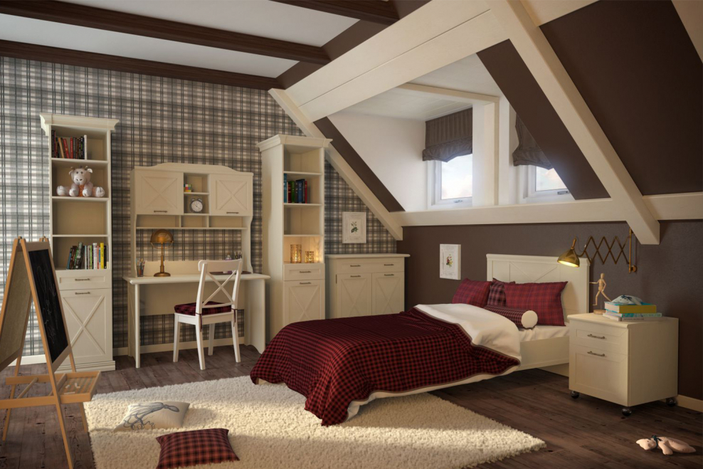 Кровать Ангстрем Кантри детская