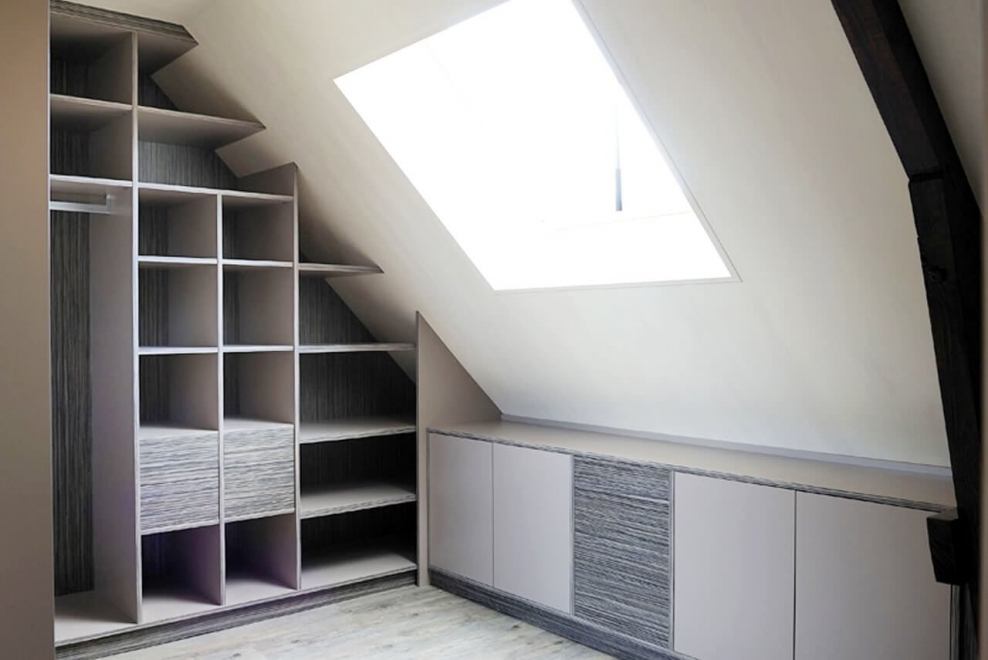 Раумплюс мансардные двери купе