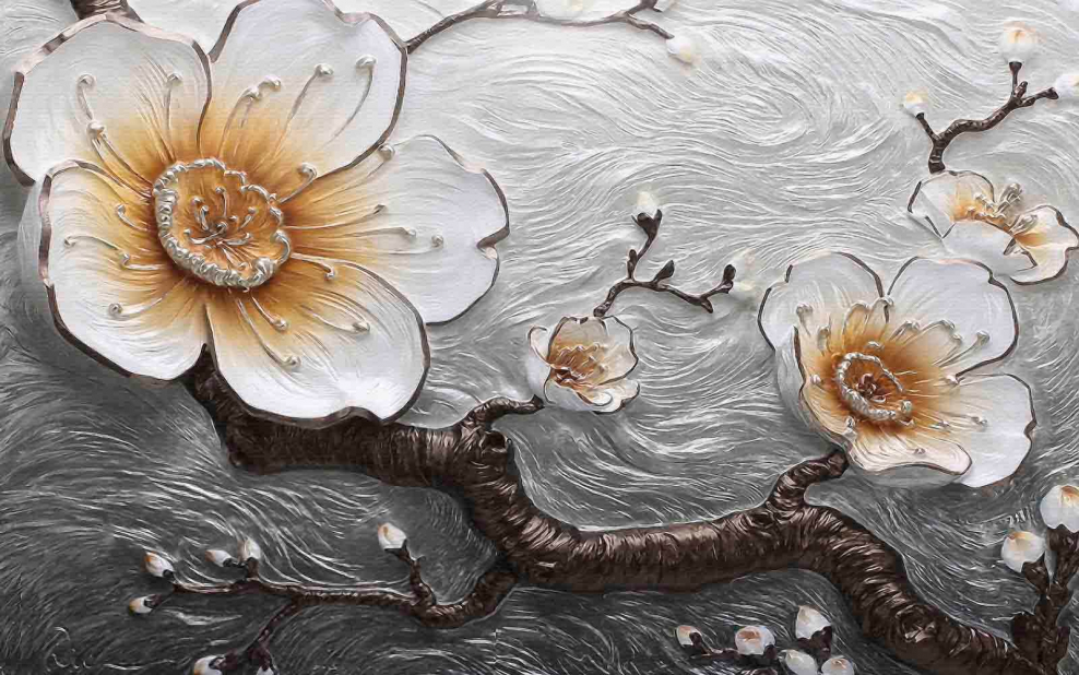 Роспись стен в интерьере