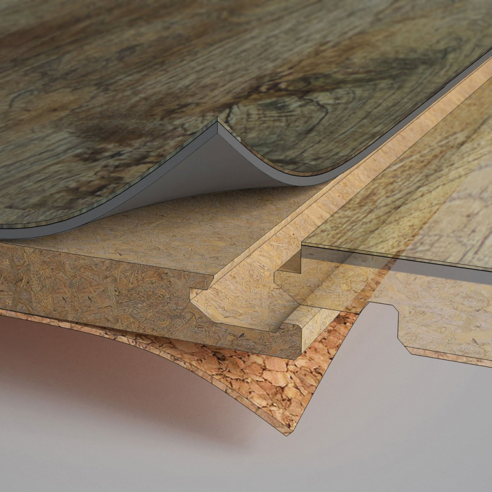 Ламинат конструкция