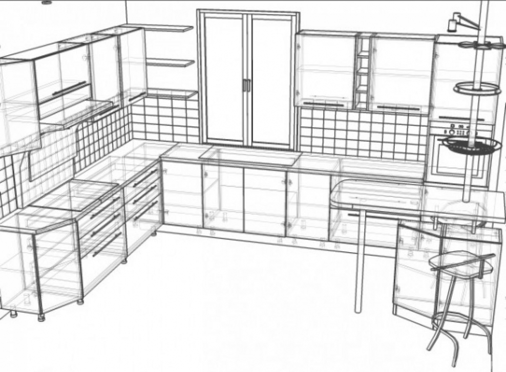 Эскизы корпусной мебели