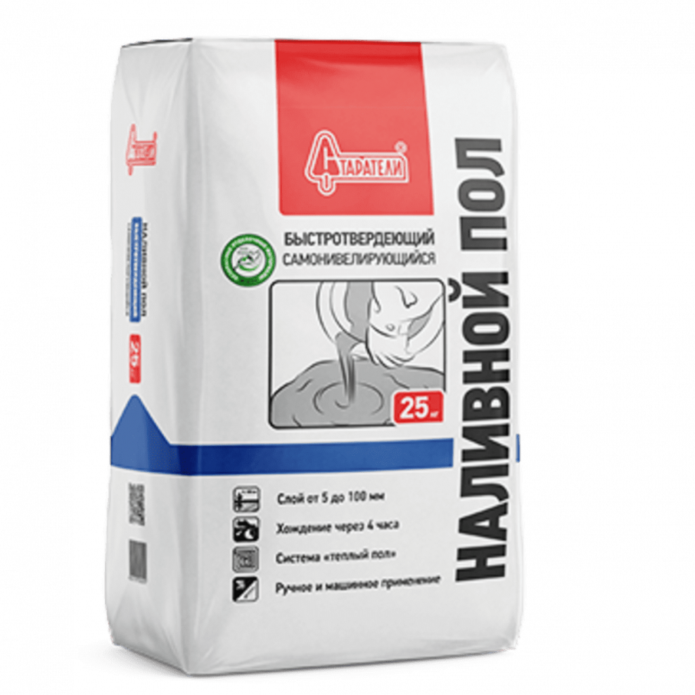 Наливной пол Старатели самонивелирующийся