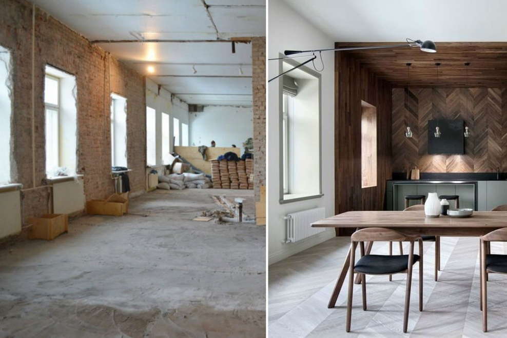 Преображение квартир до и после ремонта