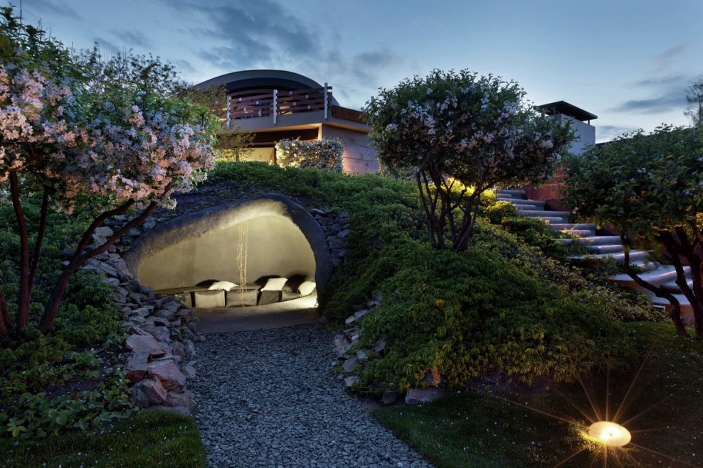 Современная архитектура в ландшафте