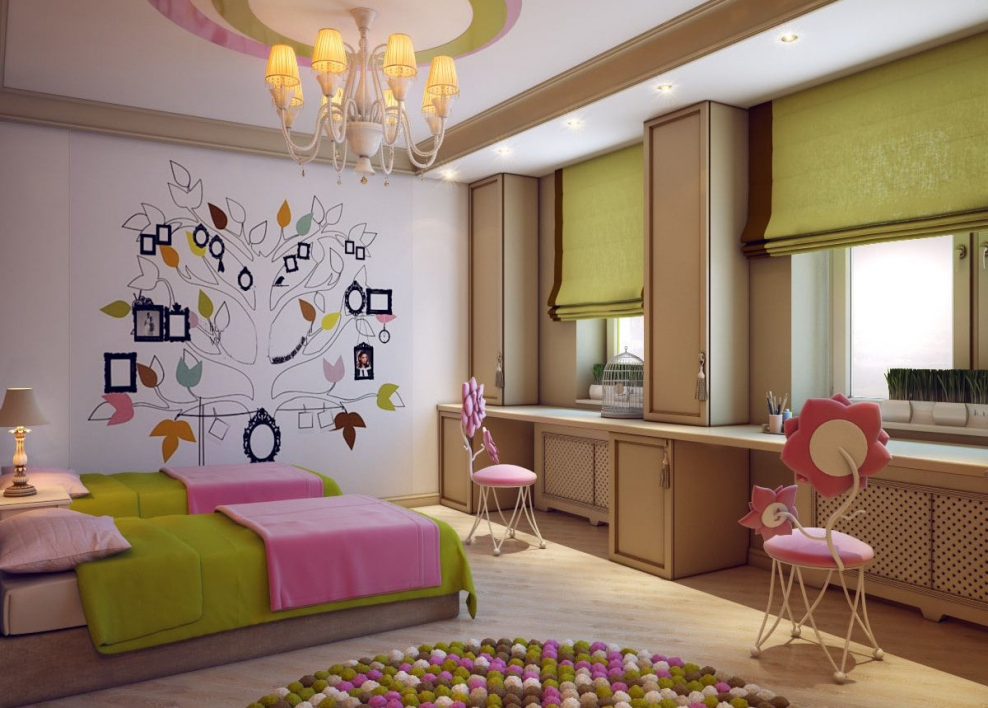 Комната в романтическом стиле