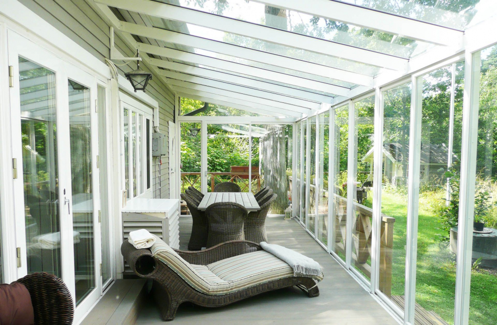 Остекление террасы