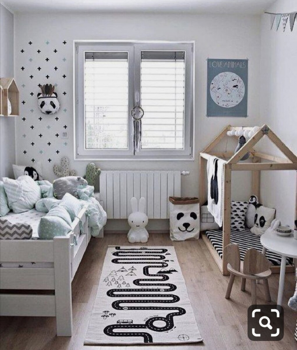 Детская для девочки в стиле Сканди