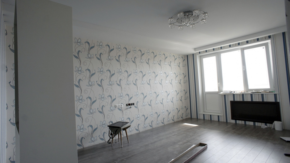 Обои в обычной квартире