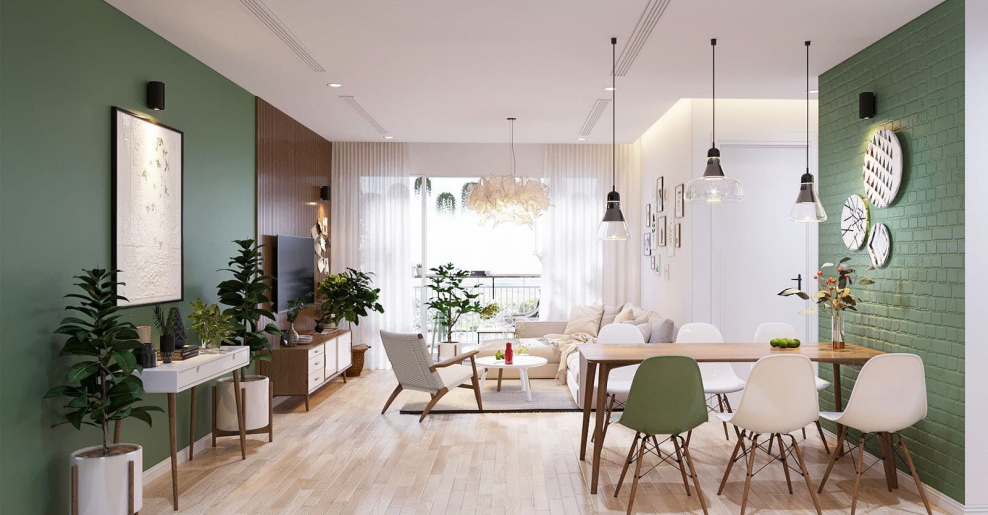 Скандинавская кухня интерьер