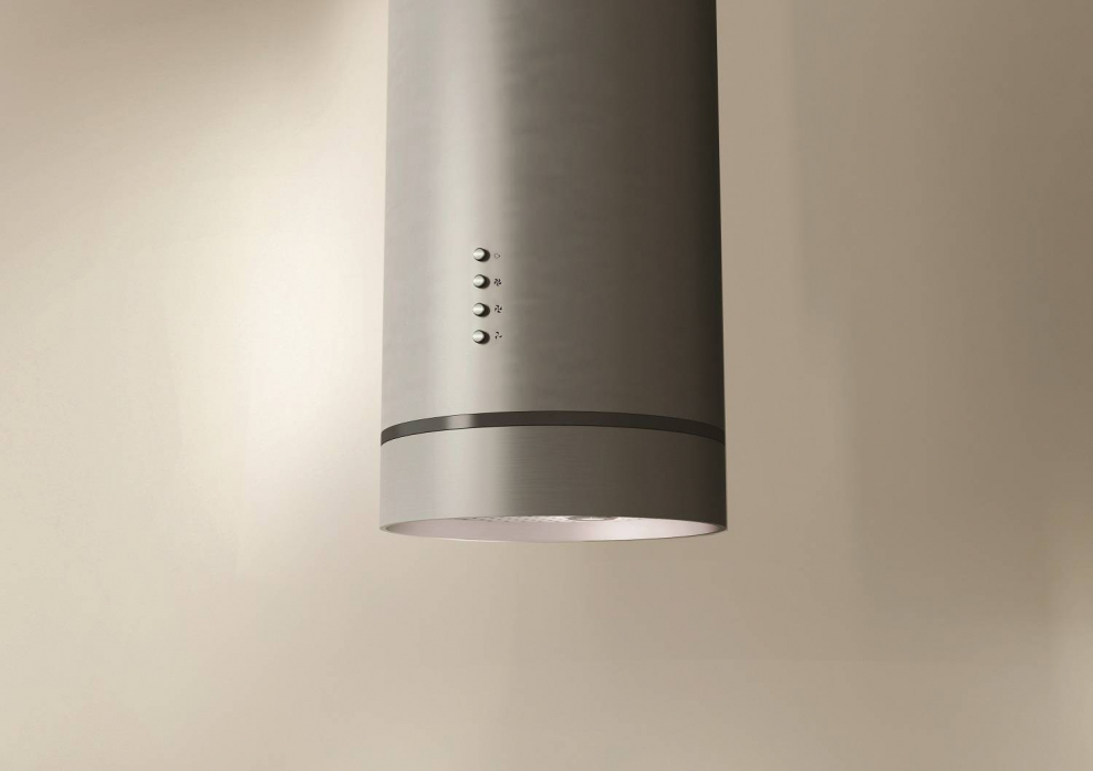 Каминная вытяжка Lex Tubo quattro Isola 350 inox