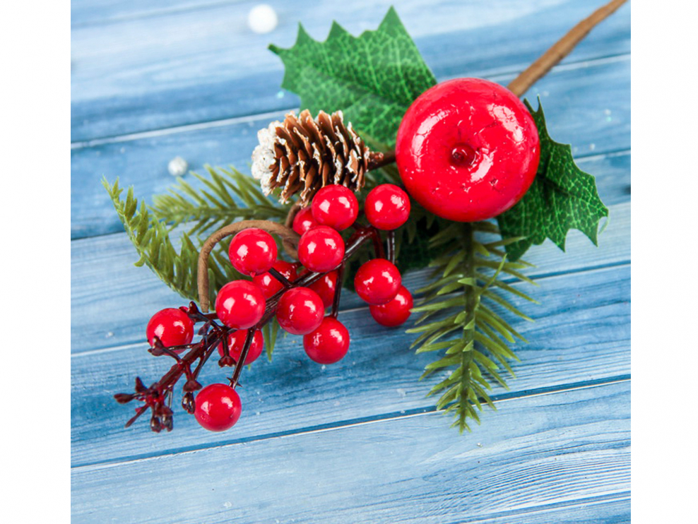 Новогодняя веточка