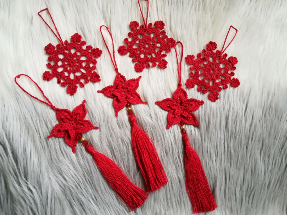 Снежинки на елку