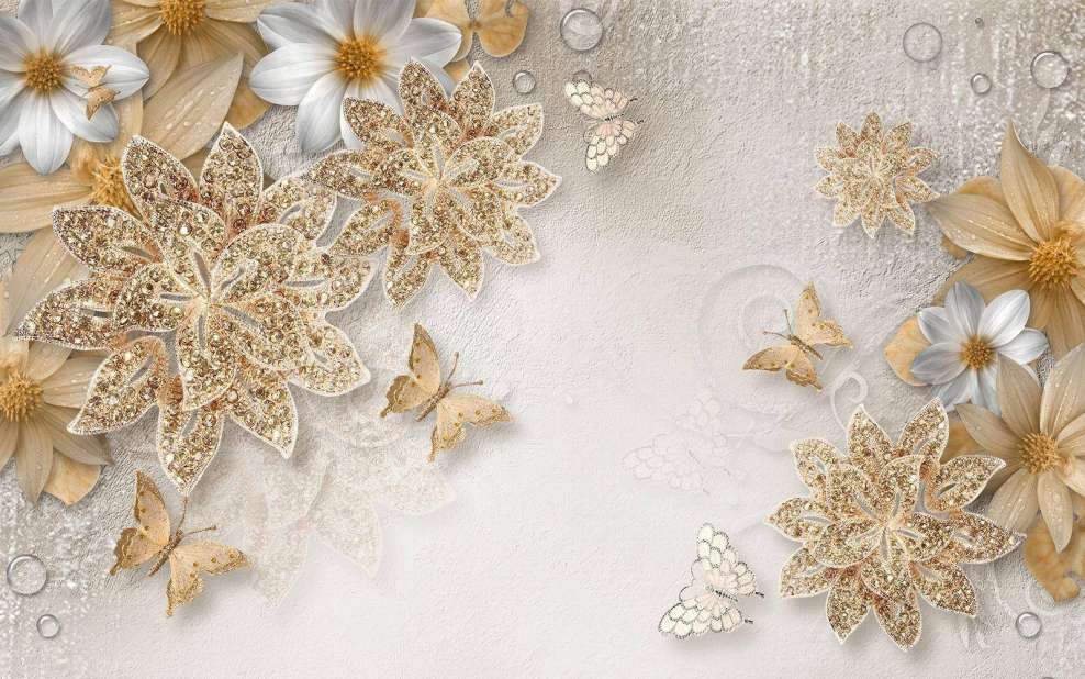 Золотистый фон