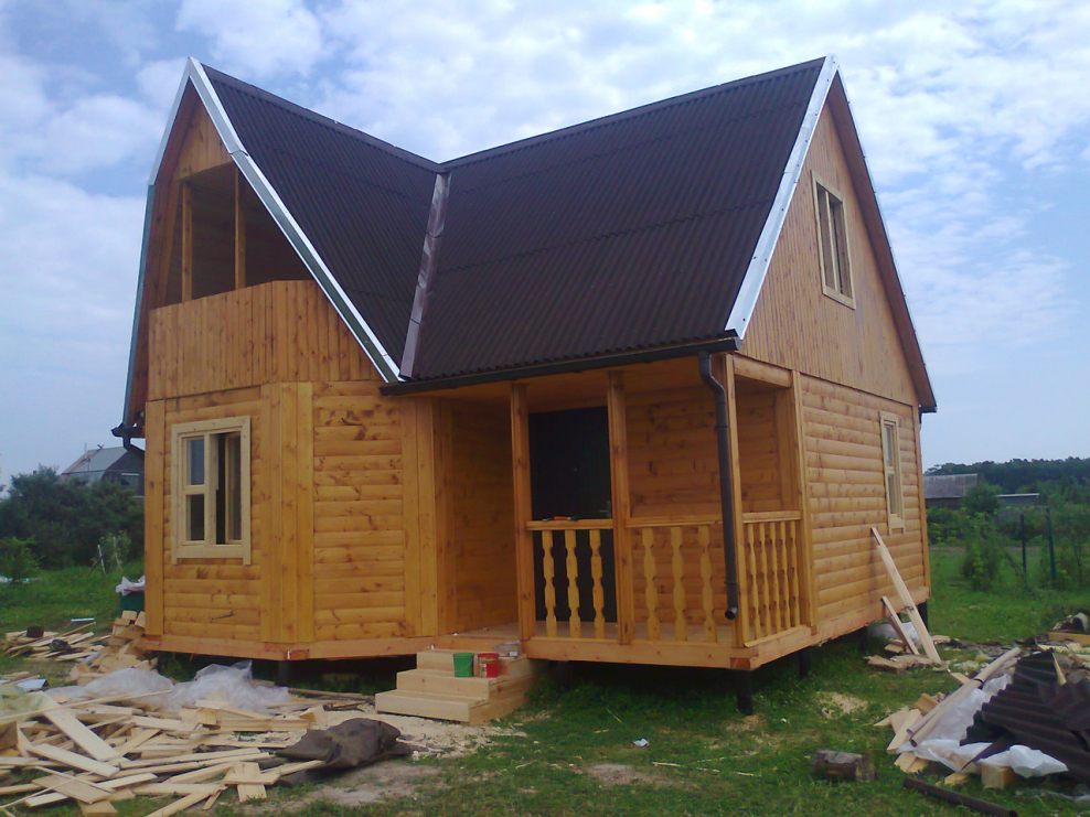 Дача из бруса