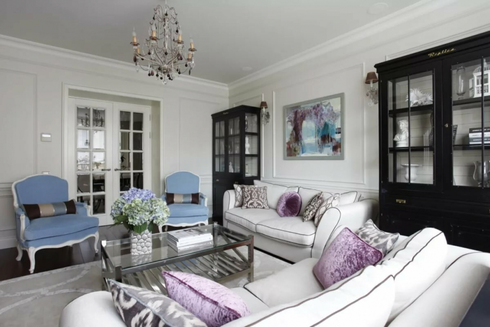 Гостиная в стиле Винтаж