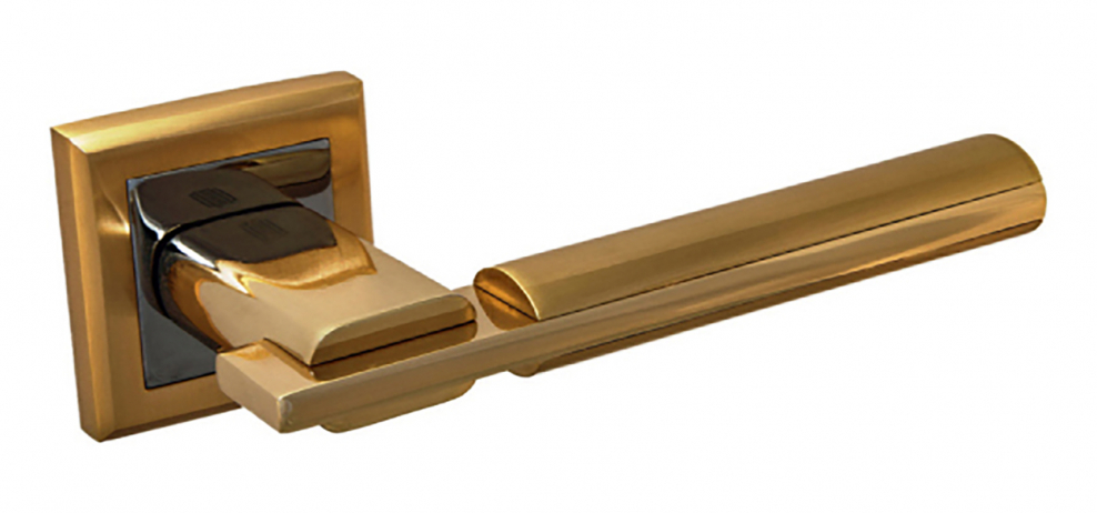 Ручка раздельная Bravo z-420 матовое золото