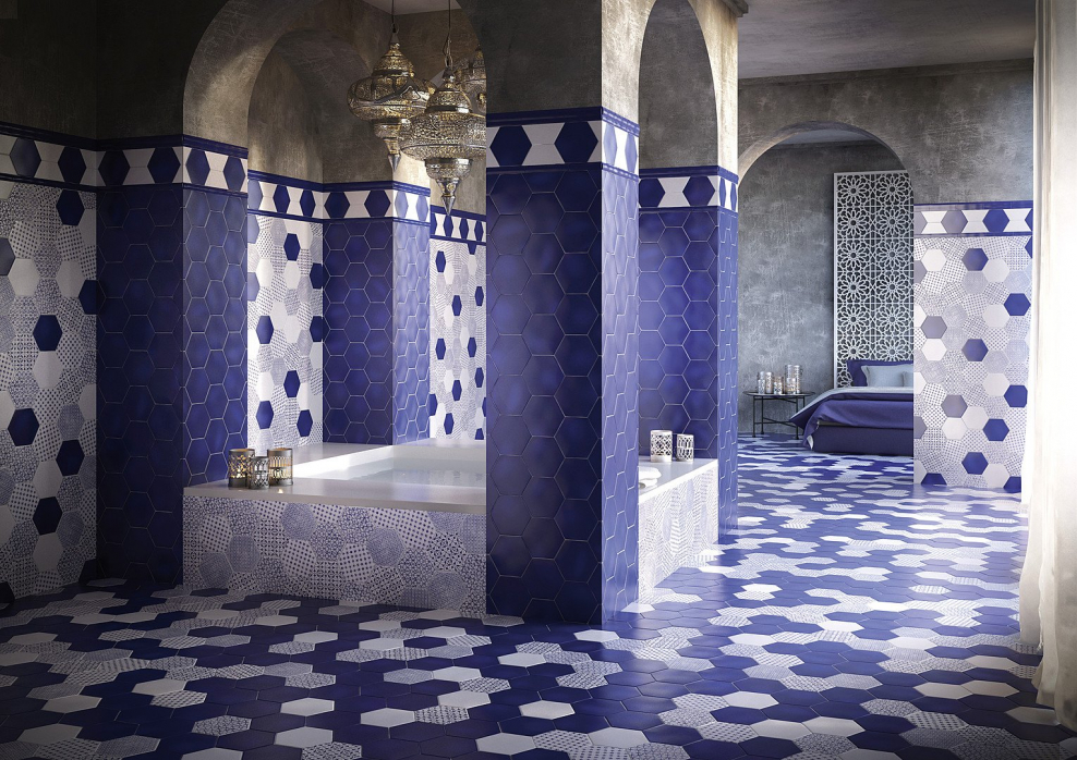 Плитка Марракеш Гексагон