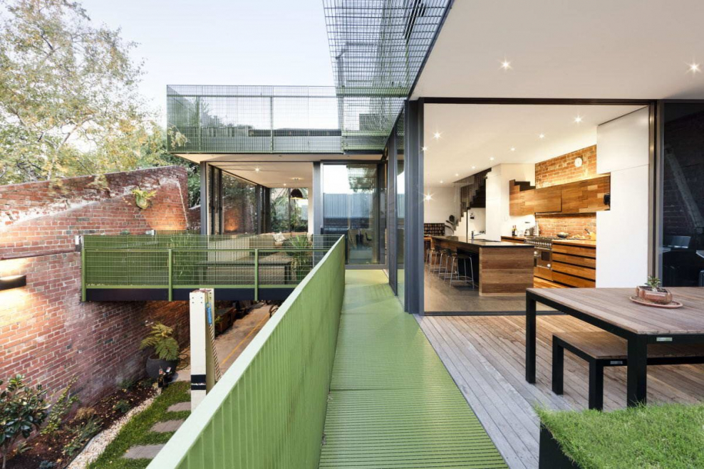 Австралийский дом внутри