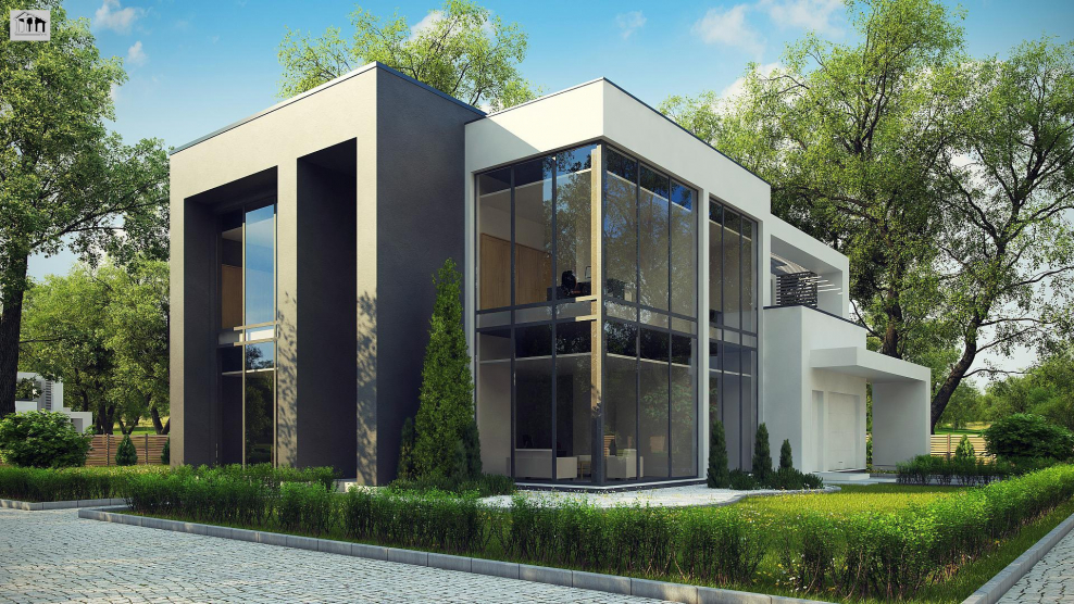 Современные фасады зданий