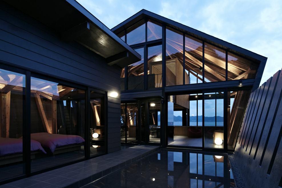 Вилла escargot Япония Takeshi Hirobe