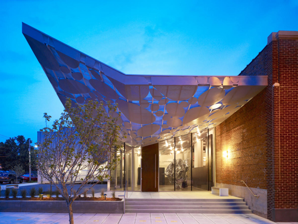 Нью джерси стеклянный фасад Общественное здание