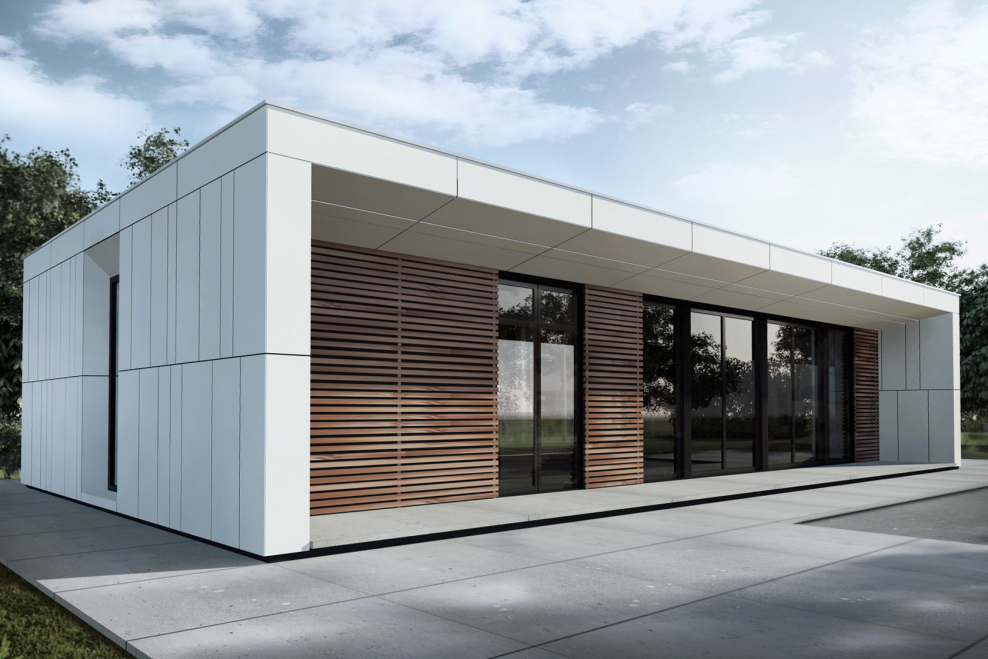 Легковозводимые здания павильон