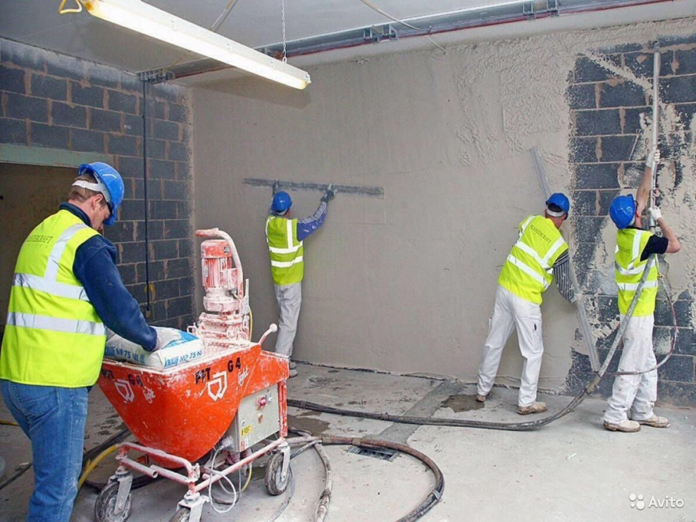 Механизированная штукатурка