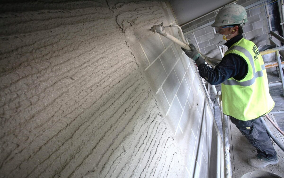 Штукатурка цементно Песчаная механизированная