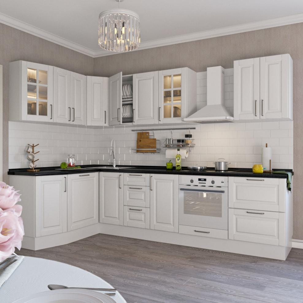 П образные кухни