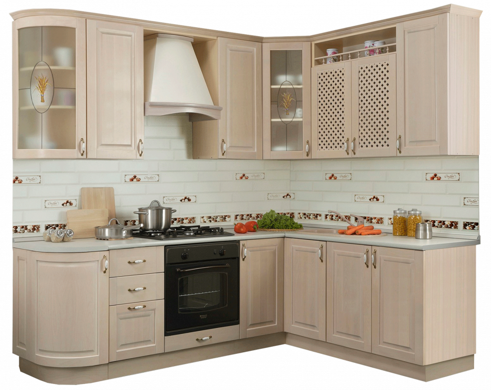 Кухня угловая Престиж 1230*2085 Боровичи