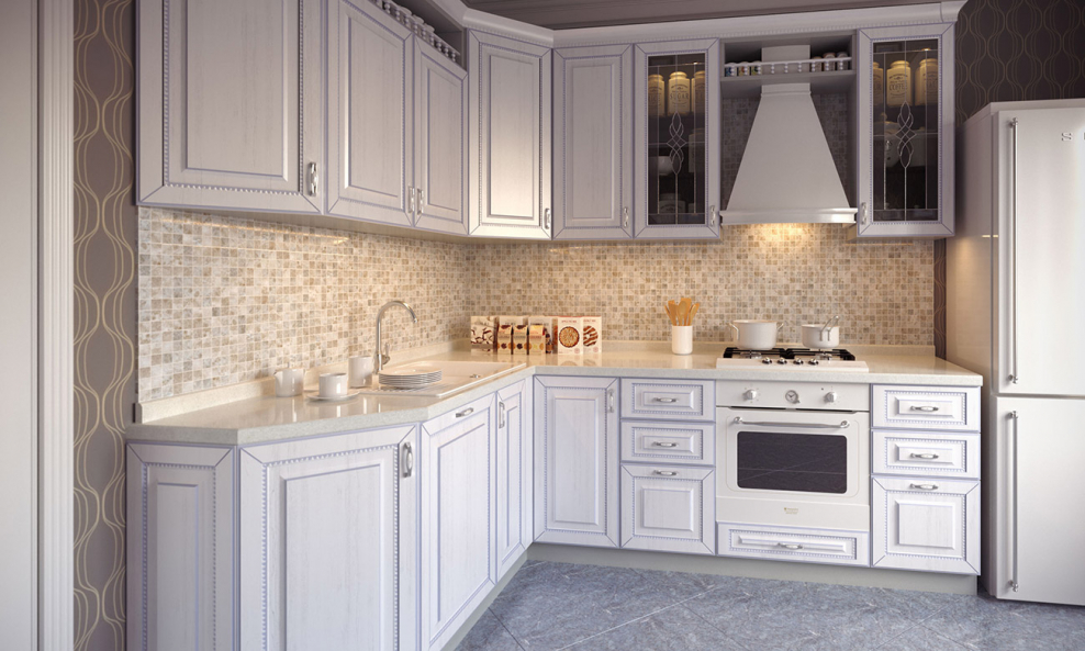 Кухня Трапеза классика угловая BMS