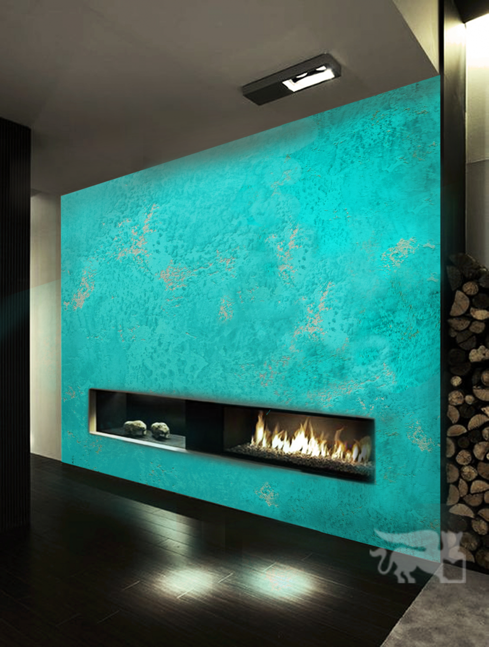 Марокканская штукатурка серебро