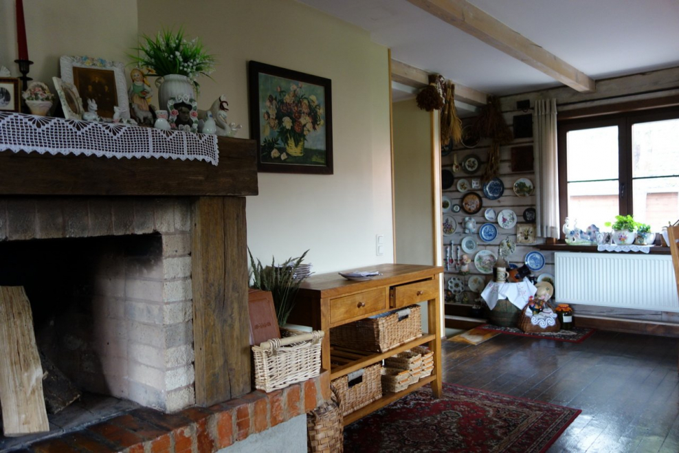 Отреставрированный деревенский дом