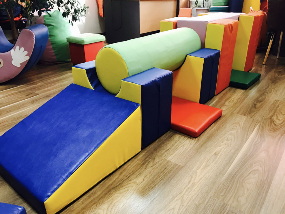 Большие мягкие модули для детей