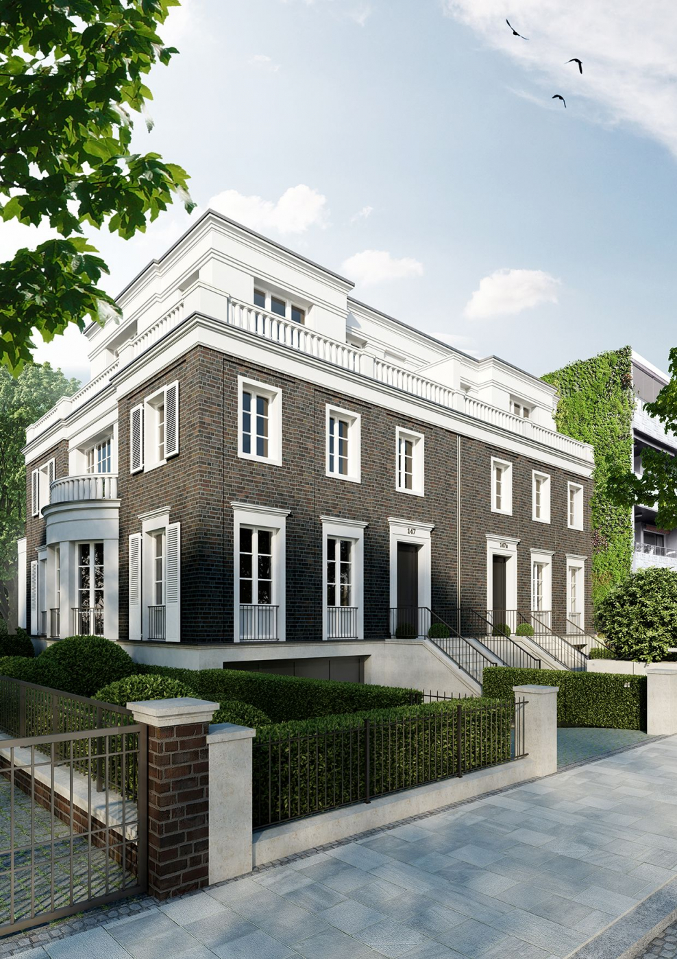 Неоклассический особняк Голландия