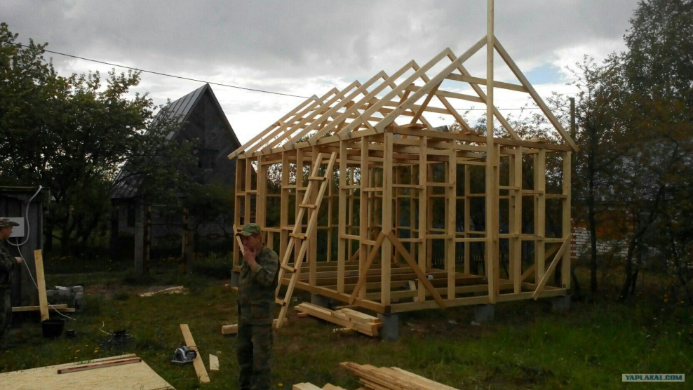 Каркасный домик 6х4