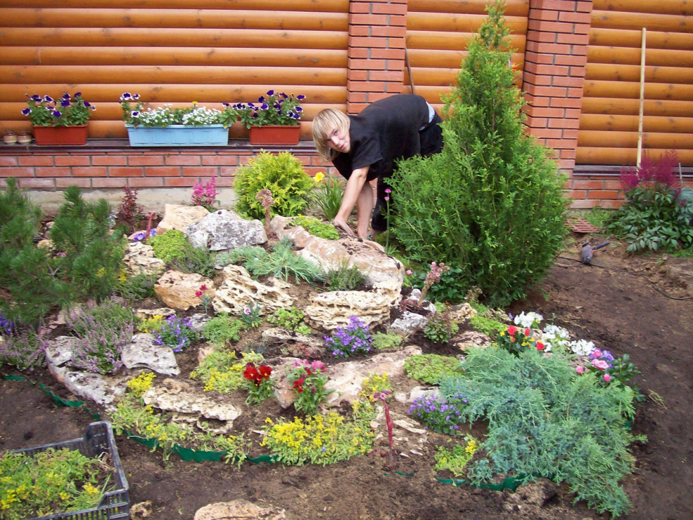 Альпийская горка или рокарий