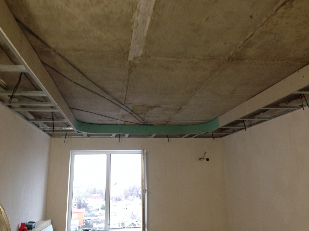 Потолок в панельном доме