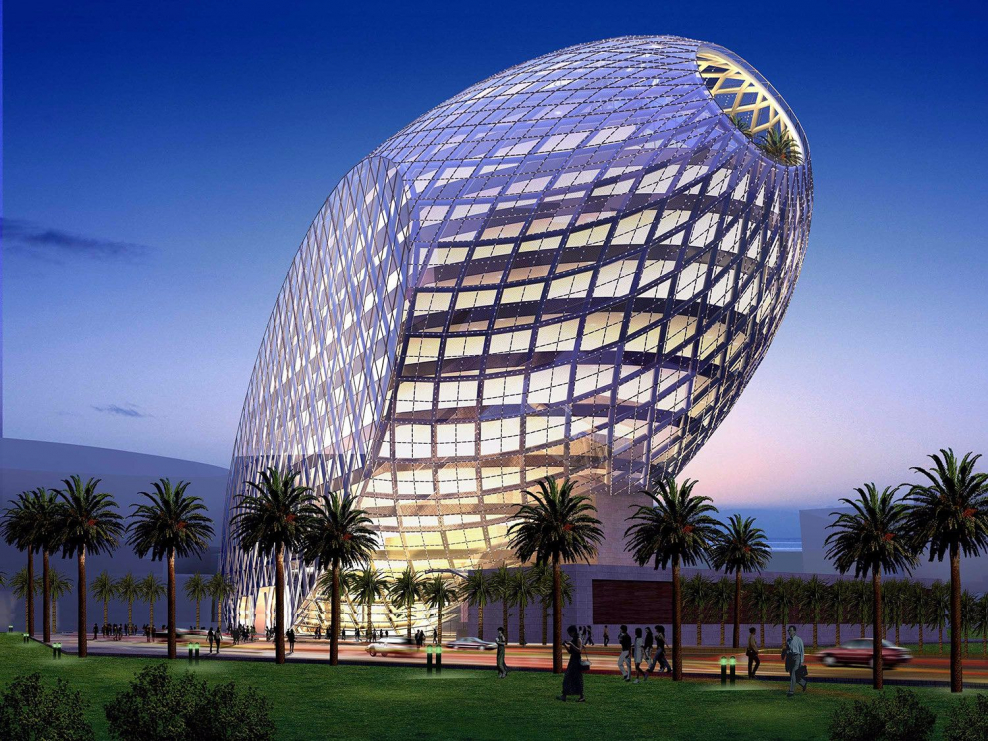 Здание Cybertecture Egg