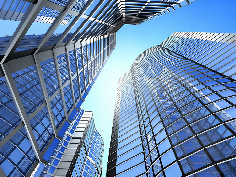 Стеклянное здание