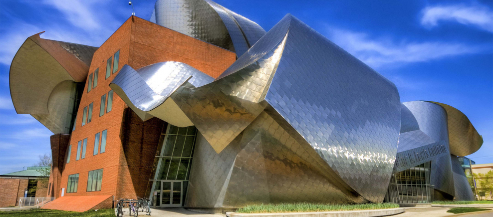 Дом Питера Льюиса в Кливленде, США, арх Фрэнк Гери