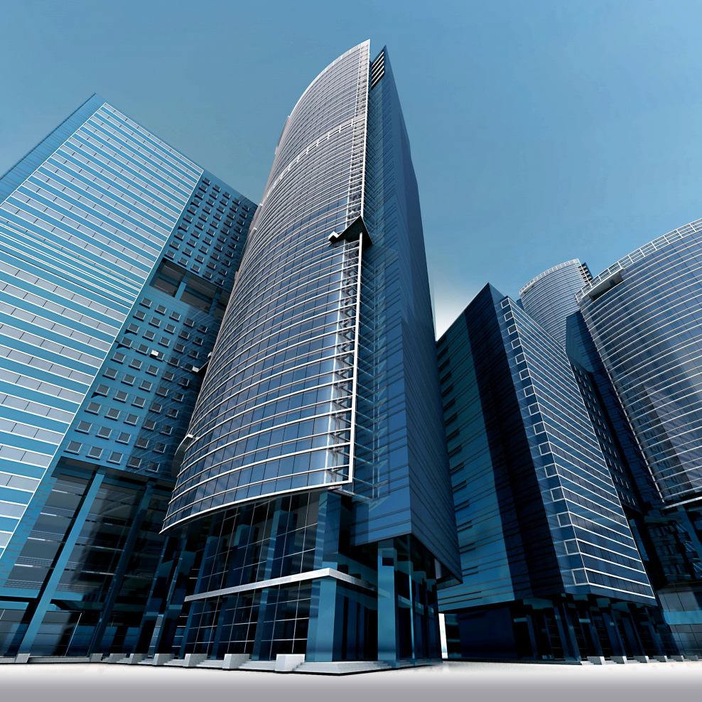 Красивые современные здания