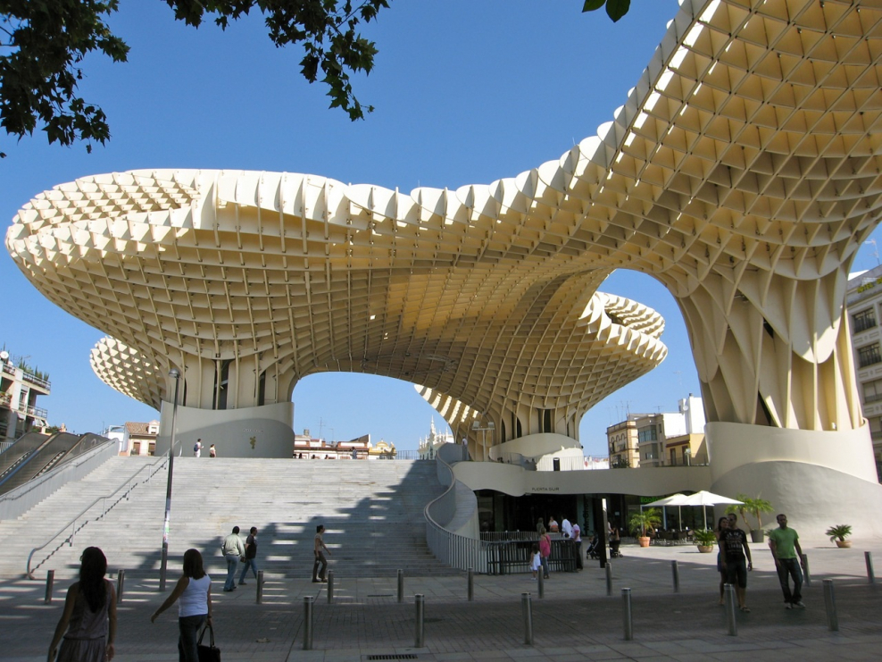 Metropol Parasol Севилья Испания 2011 Архитектор