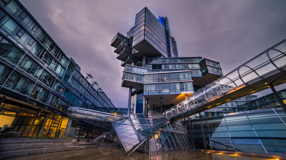 Nord lb building в Ганновере, Германия.