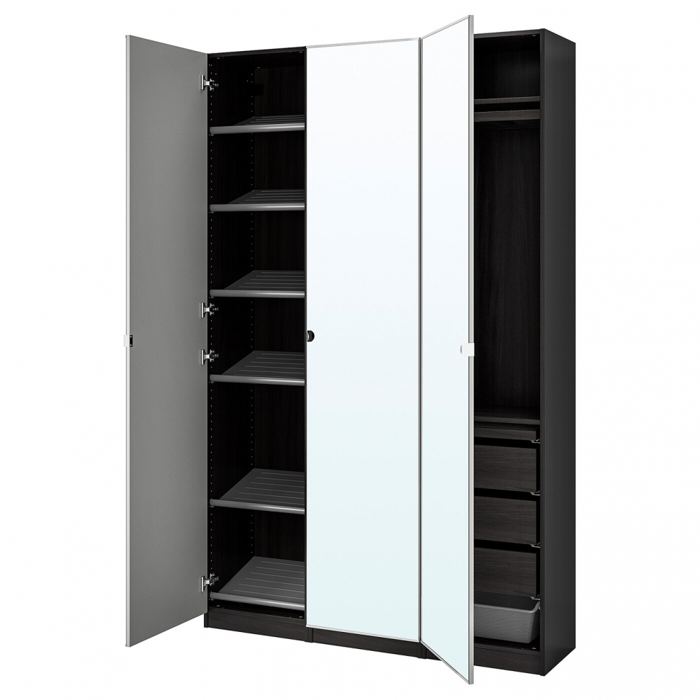 Зеркальный шкаф икеа в прихожую