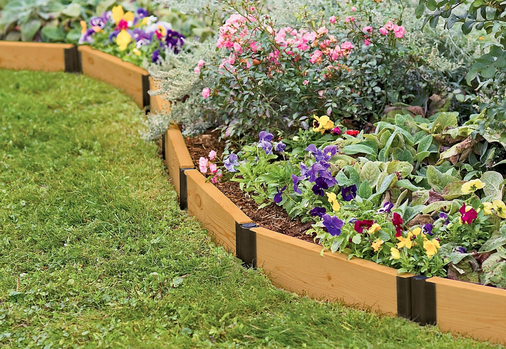 Ограждения для грядок и клумб